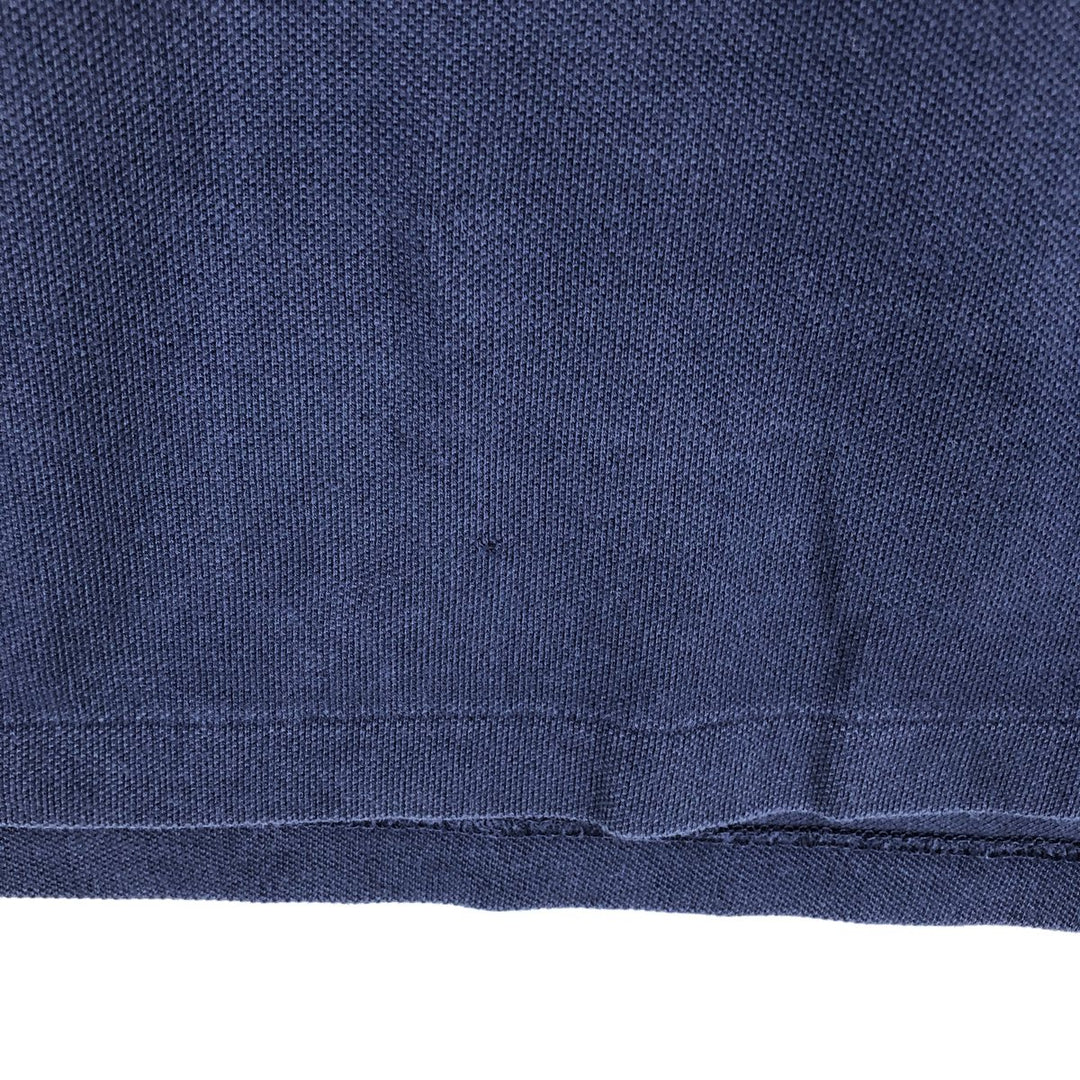 Ralph Lauren POLO RALPH LAUREN CLASSIC FIT short sleeve polo shirt for men size L cotton navy blue type Vintage Second Hand