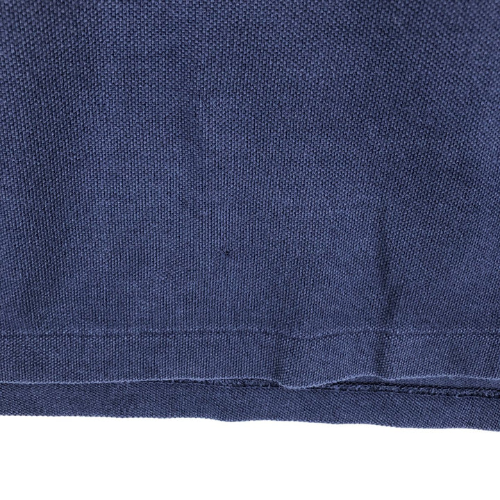 Ralph Lauren POLO RALPH LAUREN CLASSIC FIT short sleeve polo shirt for men size L cotton navy blue type Vintage Second Hand