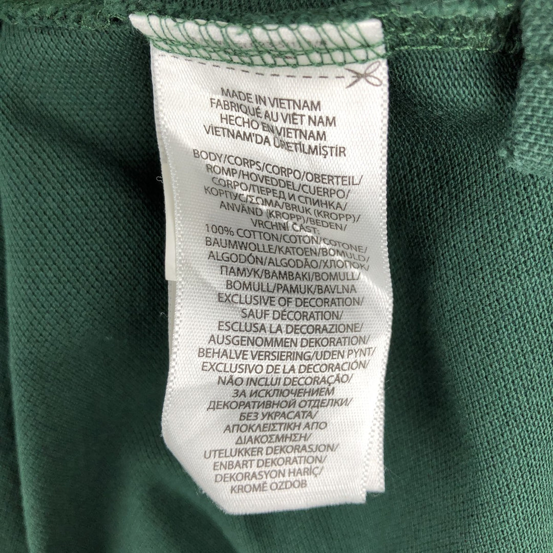 Ralph Lauren POLO RALPH LAUREN CLASSIC FIT short sleeve polo shirt for men size L cotton Green type dark green Vintage Second Hand