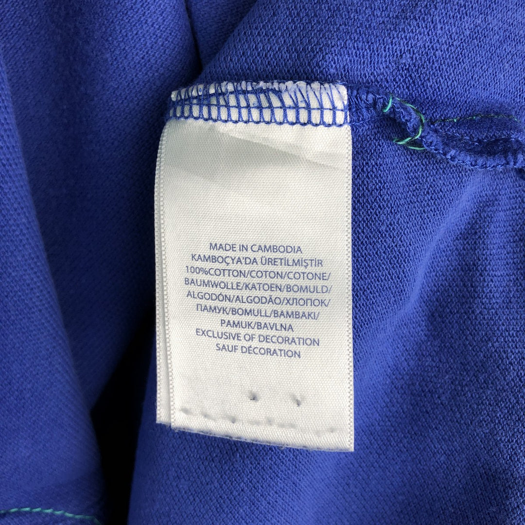 Ralph Lauren POLO RALPH LAUREN CLASSIC FIT short sleeve polo shirt, men's size M cotton blue type Vintage Second Hand