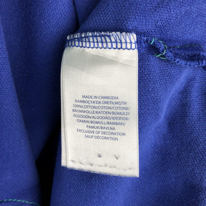 Ralph Lauren POLO RALPH LAUREN CLASSIC FIT short sleeve polo shirt, men's size M cotton blue type Vintage Second Hand