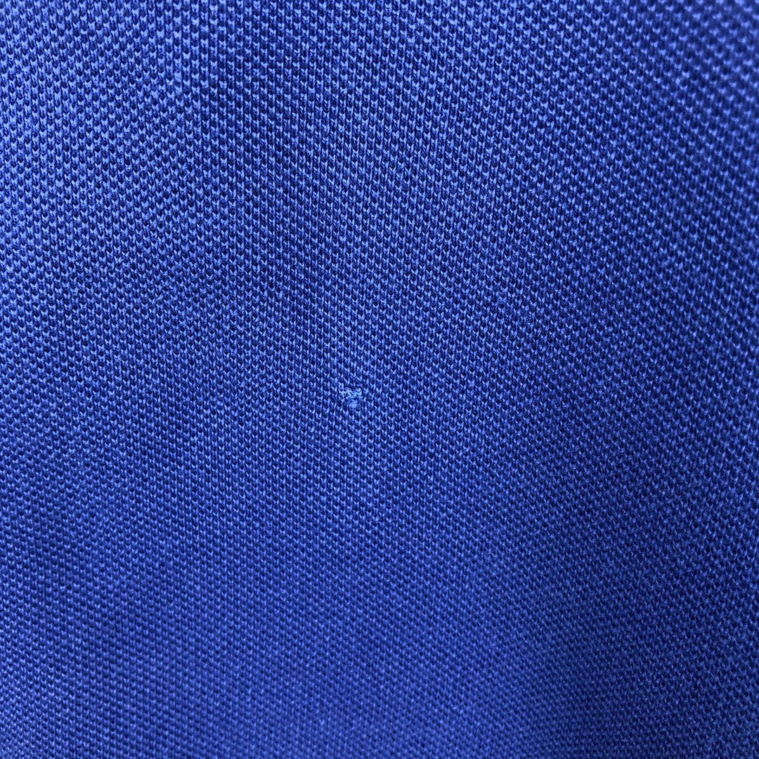 Ralph Lauren POLO RALPH LAUREN CLASSIC FIT short sleeve polo shirt, men's size M cotton blue type Vintage Second Hand