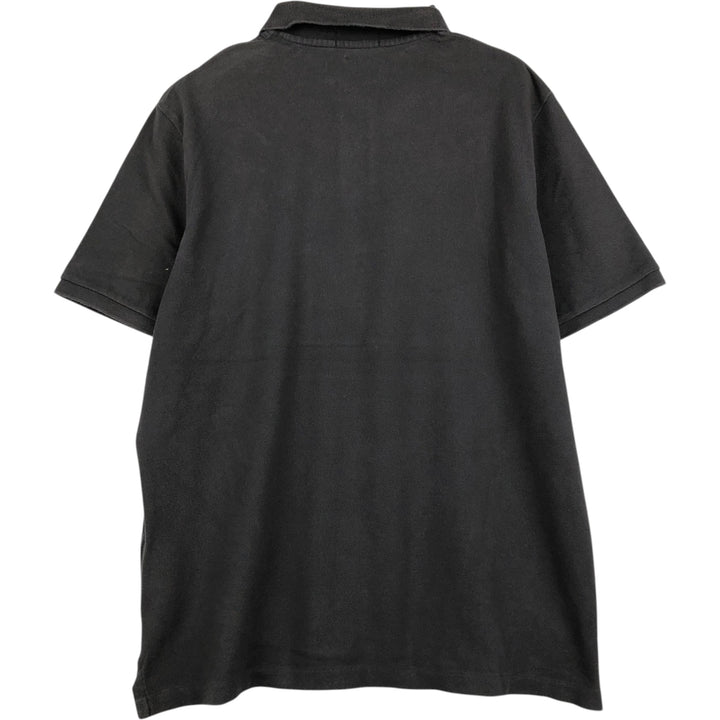 Ralph Lauren POLO RALPH LAUREN CLASSIC FIT short sleeve polo shirt for men size L cotton Charcoal Vintage Second Hand