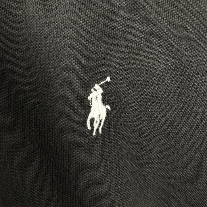 Ralph Lauren POLO RALPH LAUREN CLASSIC FIT short sleeve polo shirt for men size L cotton Charcoal Vintage Second Hand