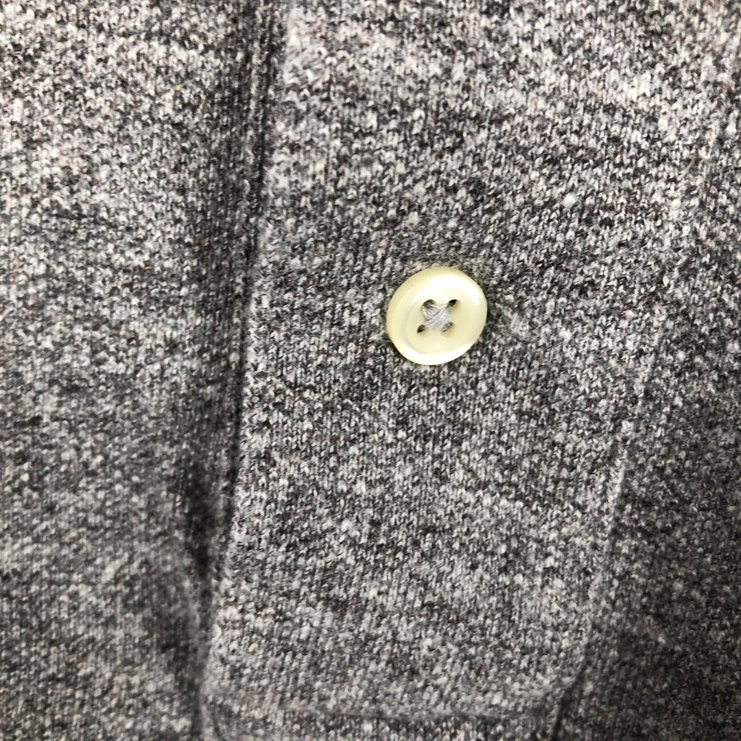 Ralph Lauren POLO RALPH LAUREN CLASSIC FIT short sleeve polo shirt men's XL equivalent cotton gray type Vintage Second Hand