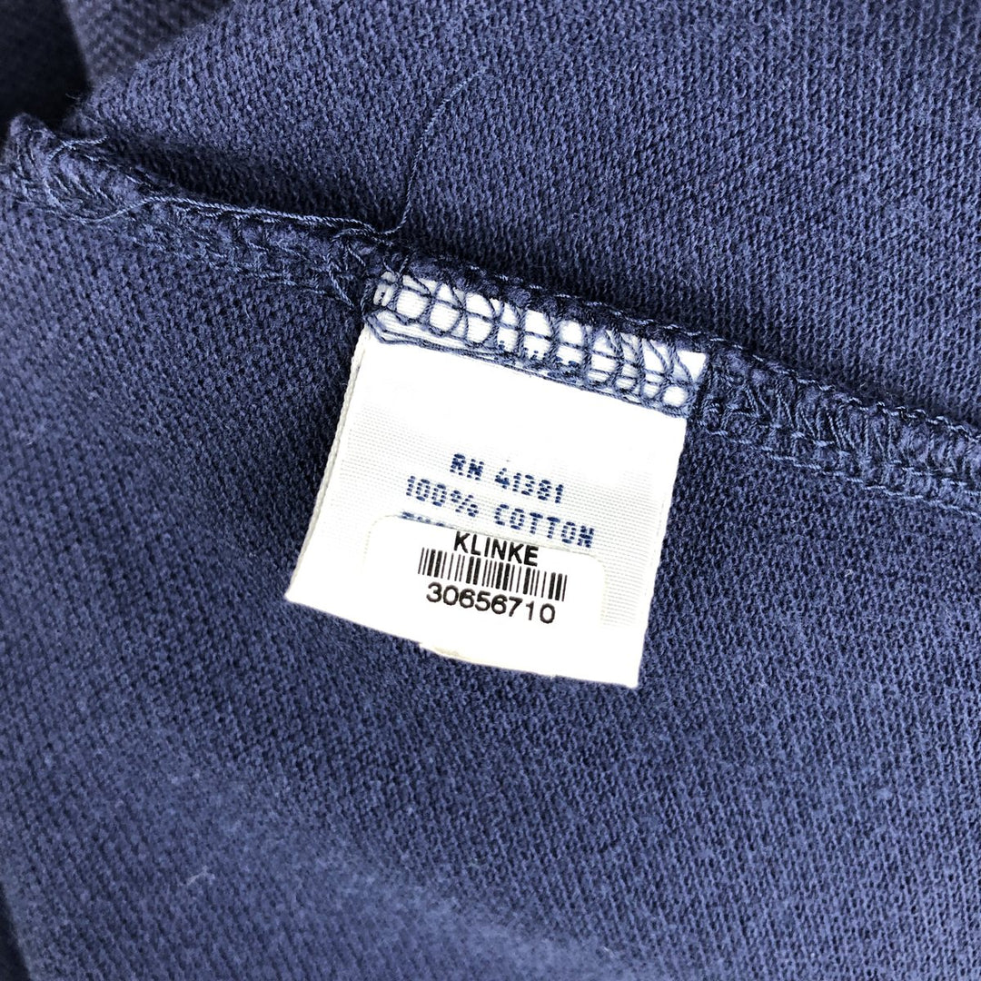 Ralph Lauren POLO RALPH LAUREN short sleeve polo shirt men's size L cotton navy blue type Vintage Second Hand