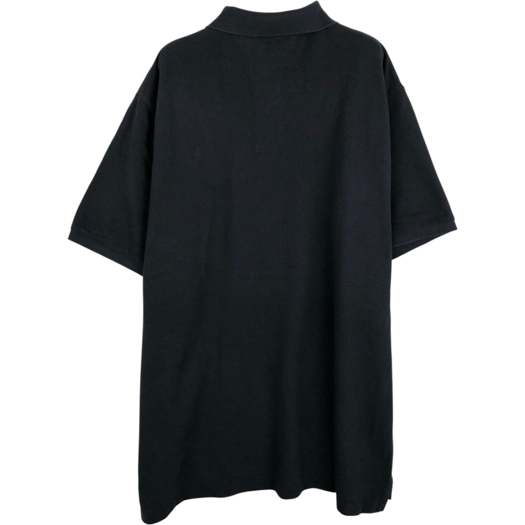 Ralph Lauren POLO RALPH LAUREN CLASSIC FIT short sleeve polo shirt men's XXL equivalent cotton black type Vintage Second Hand