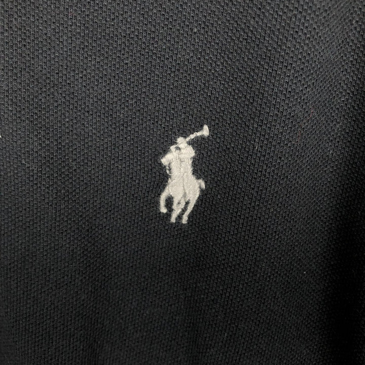 Ralph Lauren POLO RALPH LAUREN CLASSIC FIT short sleeve polo shirt men's XXL equivalent cotton black type Vintage Second Hand