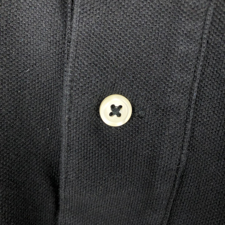 Ralph Lauren POLO RALPH LAUREN CLASSIC FIT short sleeve polo shirt men's XXL equivalent cotton black type Vintage Second Hand