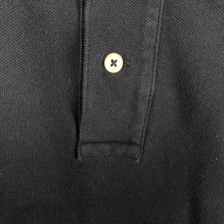 Ralph Lauren POLO RALPH LAUREN CLASSIC FIT short sleeve polo shirt men's XXL equivalent cotton black type Vintage Second Hand