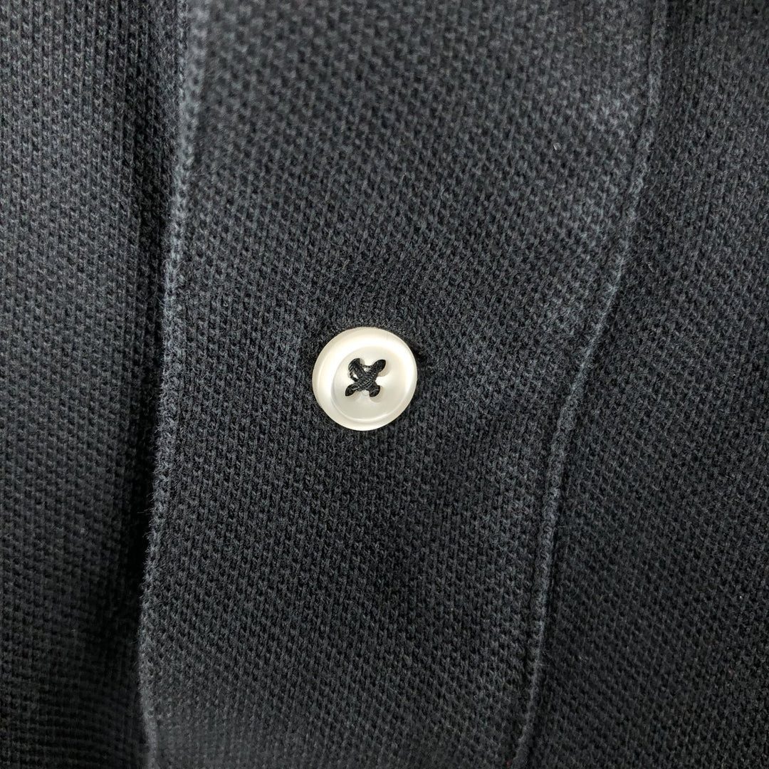 Ralph Lauren POLO RALPH LAUREN CLASSIC FIT Short-Sleeve Polo Shirt, Men's Size XL (Equivalent), Regular Collar cotton black type Vintage Second Hand