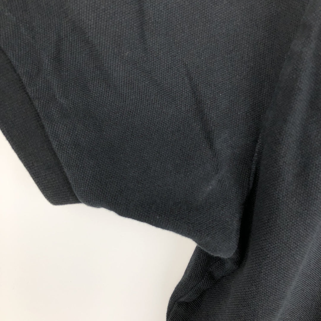 Ralph Lauren POLO RALPH LAUREN CLASSIC FIT Short-Sleeve Polo Shirt, Men's Size XL (Equivalent), Regular Collar cotton black type Vintage Second Hand
