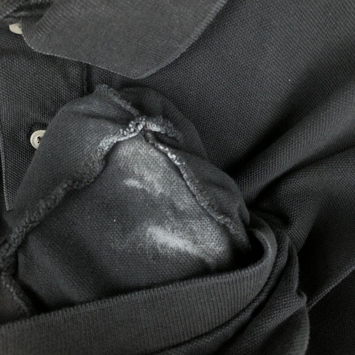 Ralph Lauren POLO RALPH LAUREN CLASSIC FIT Short-Sleeve Polo Shirt, Men's Size XL (Equivalent), Regular Collar cotton black type Vintage Second Hand