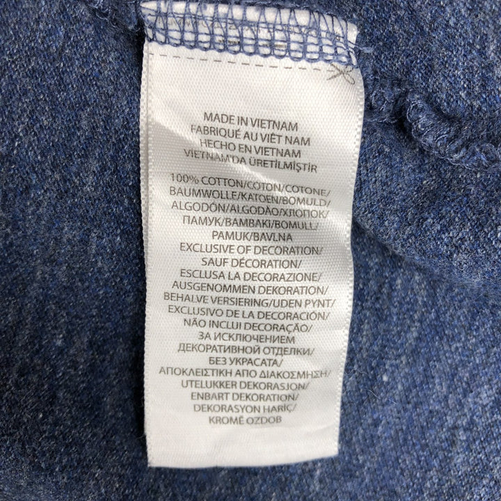 Ralph Lauren POLO RALPH LAUREN CLASSIC FIT short sleeve polo shirt for men size L cotton blue type Vintage Second Hand