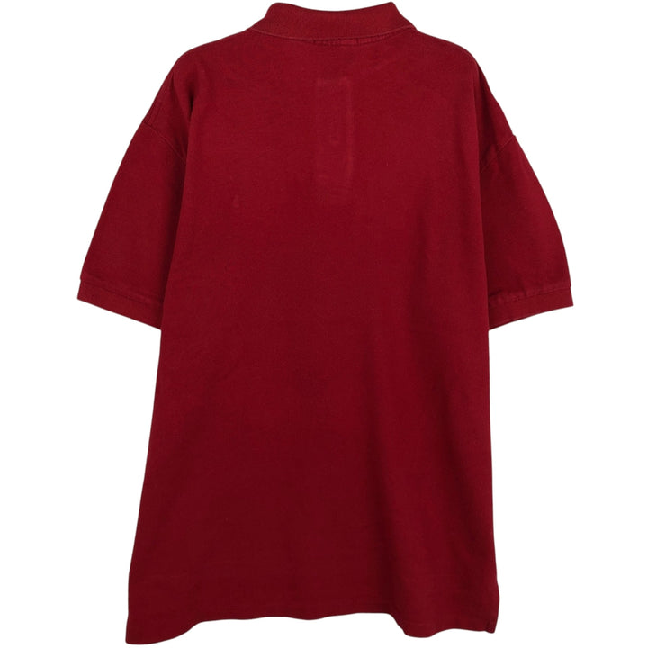 Ralph Lauren POLO RALPH LAUREN short sleeve polo shirt men's size L cotton red type Vintage Second Hand