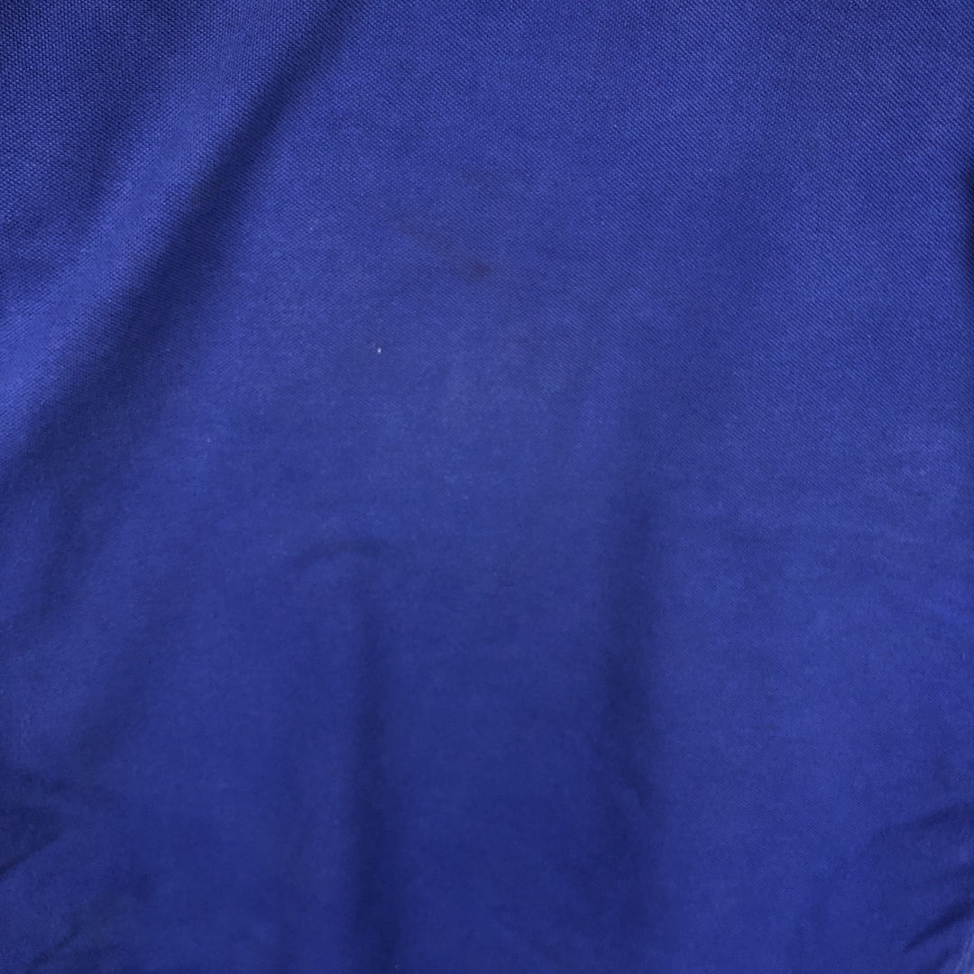 Ralph Lauren POLO RALPH LAUREN short sleeve polo shirt, men's size M cotton blue type Vintage Second Hand