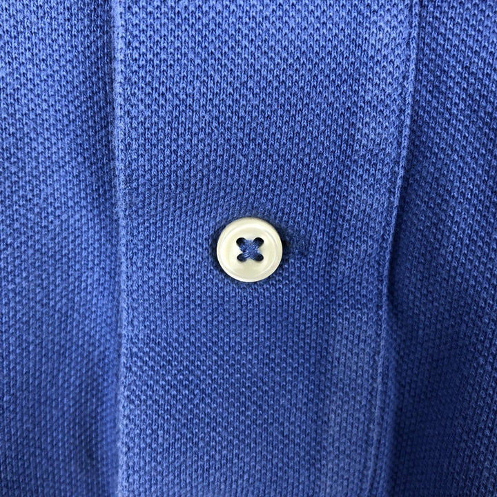 Ralph Lauren POLO by Ralph Lauren short sleeve polo shirt, men's size M cotton Blue type light blue Vintage Second Hand