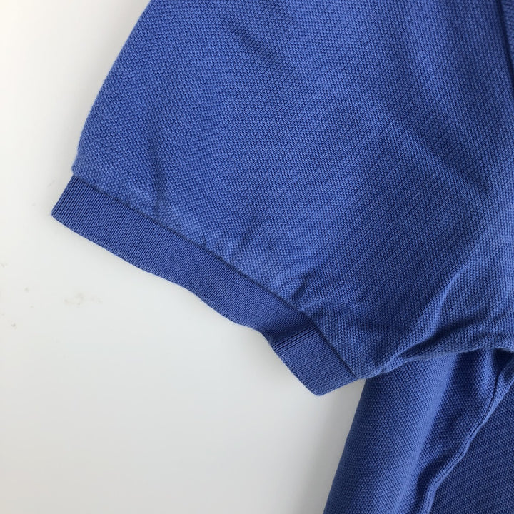 Ralph Lauren POLO by Ralph Lauren short sleeve polo shirt, men's size M cotton Blue type light blue Vintage Second Hand