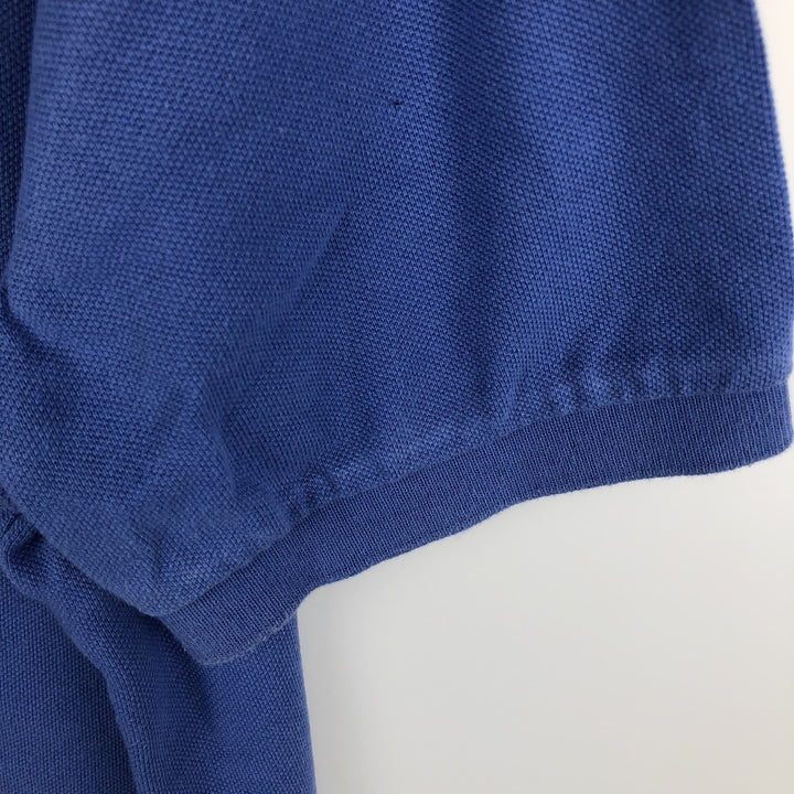 Ralph Lauren POLO by Ralph Lauren short sleeve polo shirt, men's size M cotton Blue type light blue Vintage Second Hand