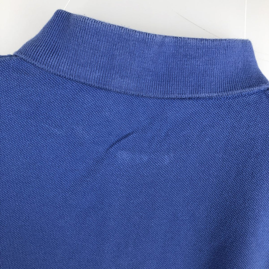 Ralph Lauren POLO by Ralph Lauren short sleeve polo shirt, men's size M cotton Blue type light blue Vintage Second Hand