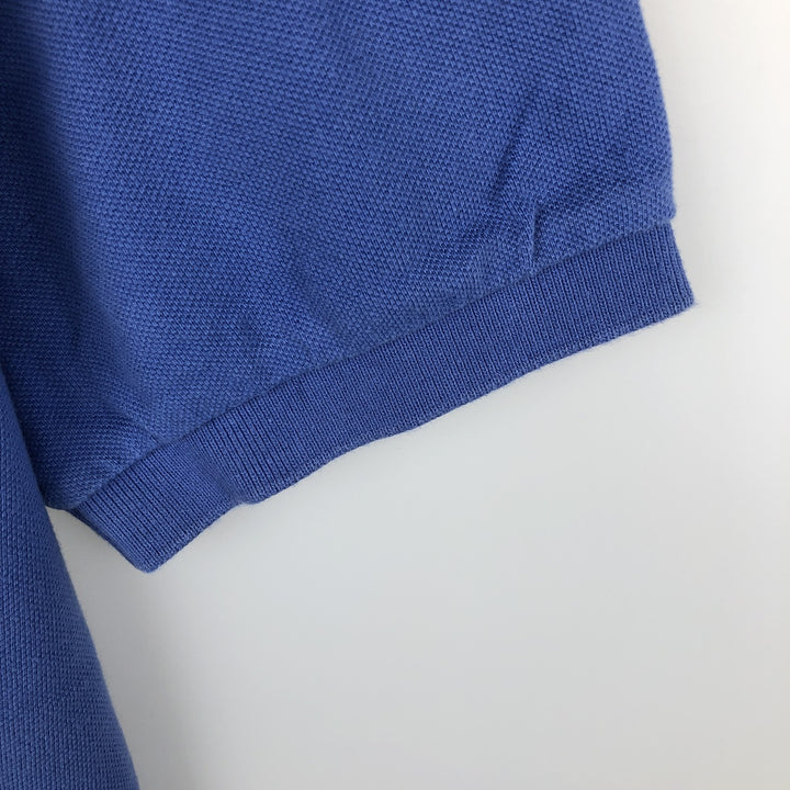 Ralph Lauren POLO by Ralph Lauren short sleeve polo shirt, men's size M cotton Blue type light blue Vintage Second Hand