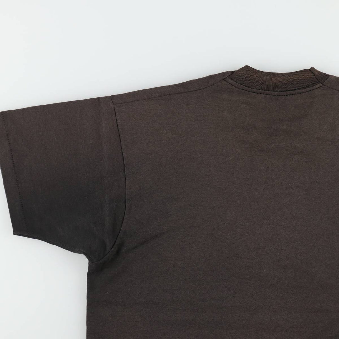 90'S Fruit of the Loom Best Printed T-shirt, Made in USA, Men's XL, Vintage cotton black type Vintage Second Hand