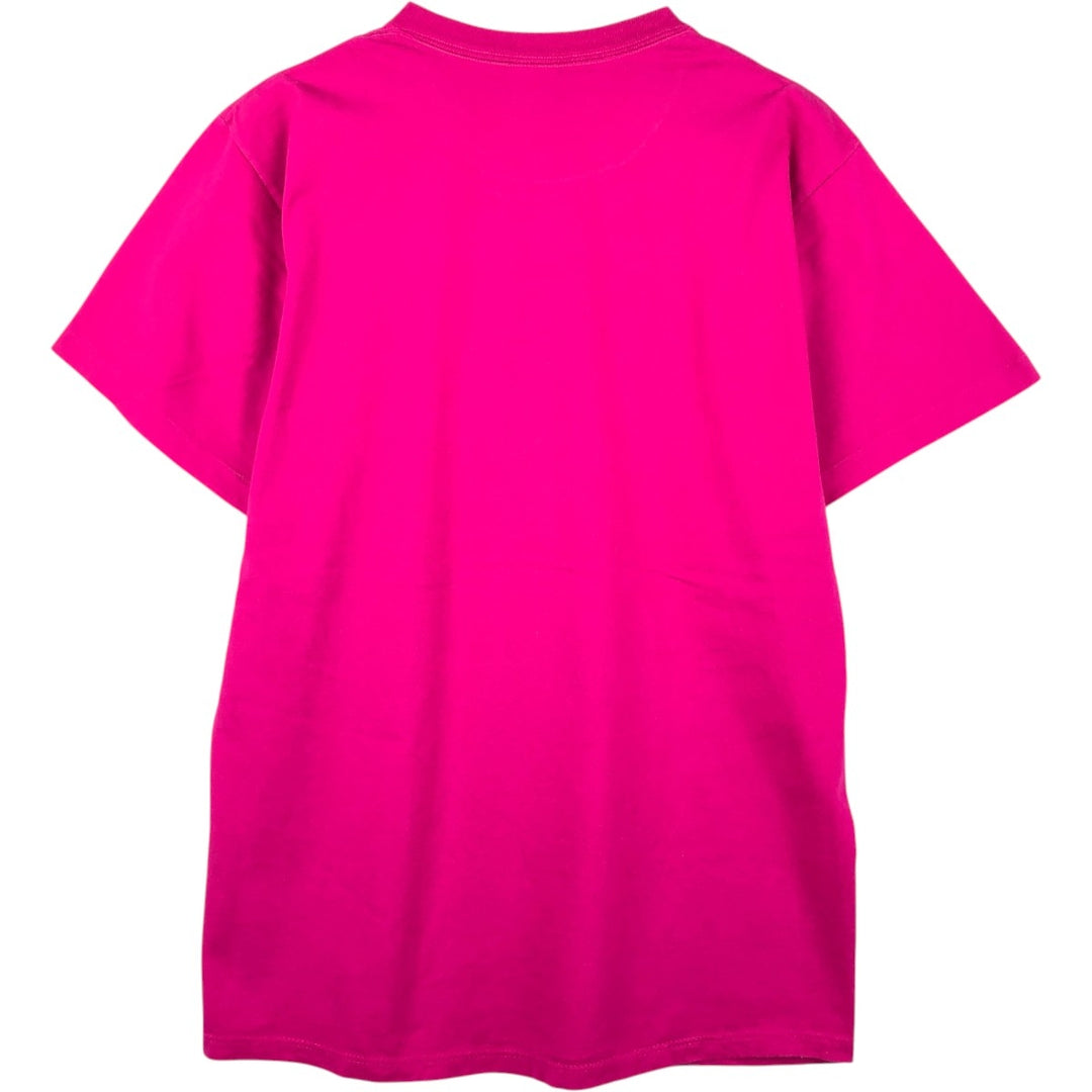 Vintage 80'S Jerseys Printed T-shirt, Made in USA, Men's L cotton pink type Vintage Second Hand