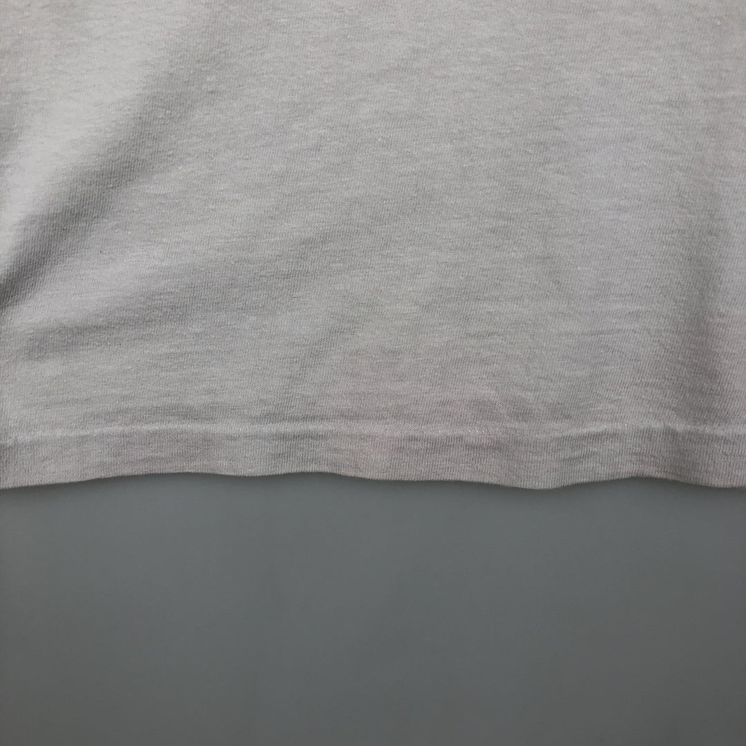 1980'S Hanes BEEFY-T Blue Tag Souvenir T-Shirt, Made in USA, Men's Size M (approx.), Vintage cotton white type Vintage Second Hand