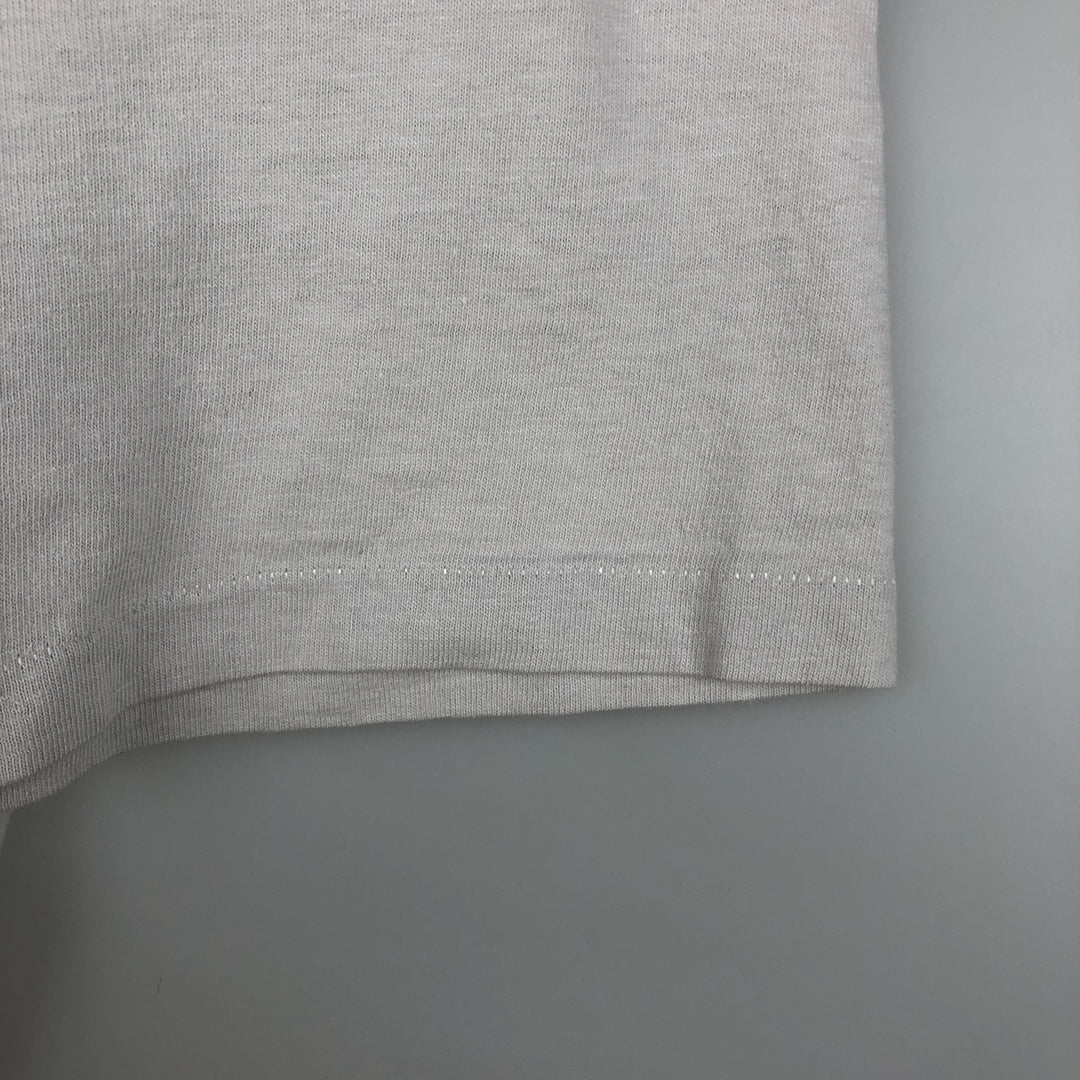 1980'S Hanes BEEFY-T Blue Tag Souvenir T-Shirt, Made in USA, Men's Size M (approx.), Vintage cotton white type Vintage Second Hand