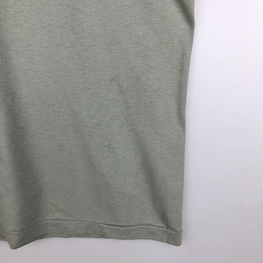 90'S Hanes HEAVYWEIGHT 50 cotton Mint green Vintage Second Hand