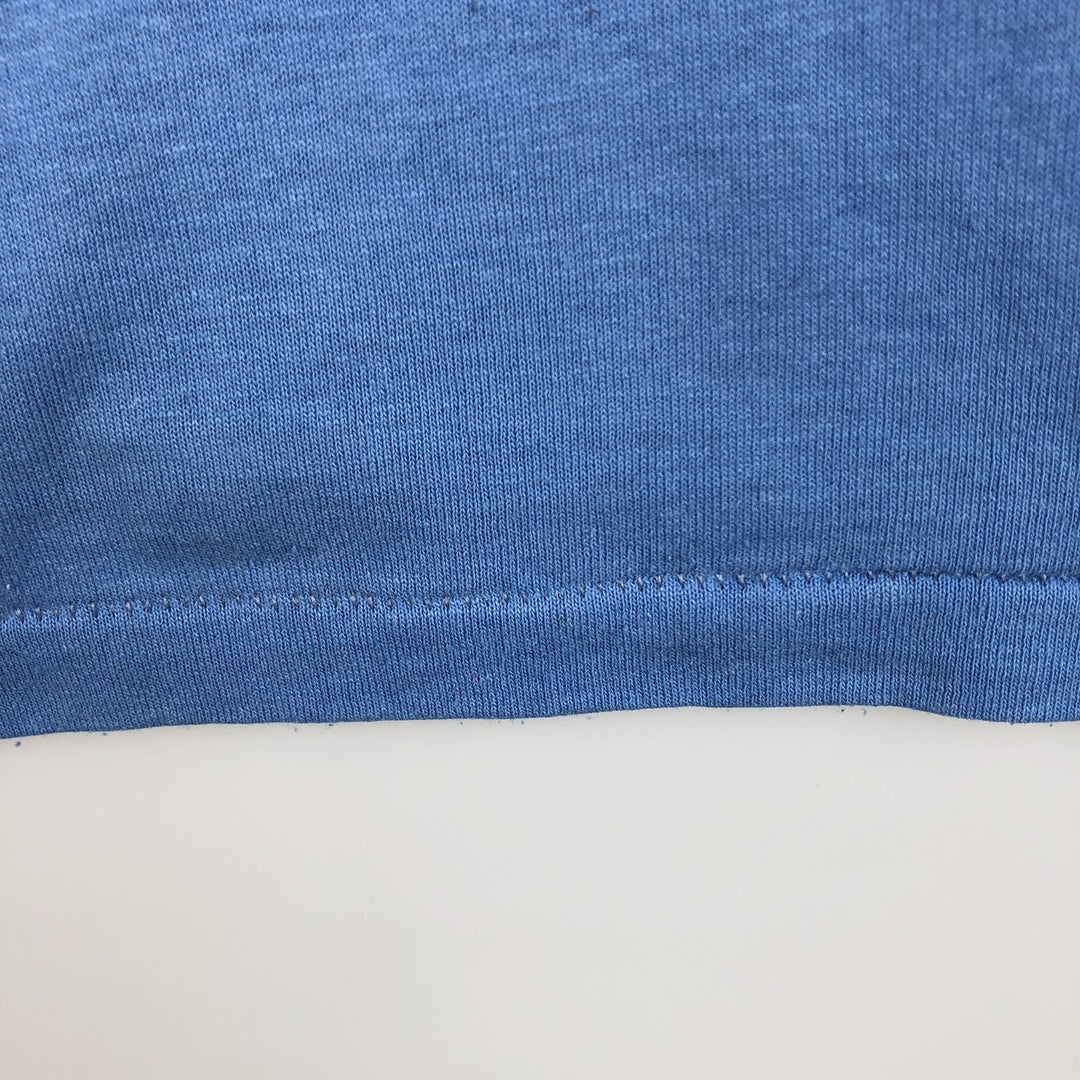 90'S Russell Rainier Beer Advertising T-Shirt, Made in USA, Men's Size M (Equivalent), Vintage polyester blue type Vintage Second Hand