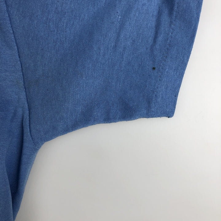90'S Russell Rainier Beer Advertising T-Shirt, Made in USA, Men's Size M (Equivalent), Vintage polyester blue type Vintage Second Hand