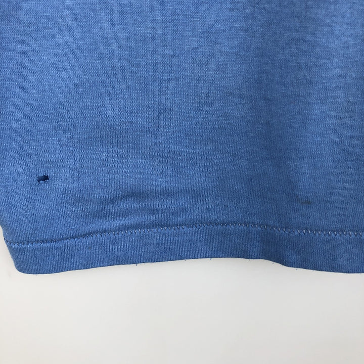 90'S Russell Rainier Beer Advertising T-Shirt, Made in USA, Men's Size M (Equivalent), Vintage polyester blue type Vintage Second Hand