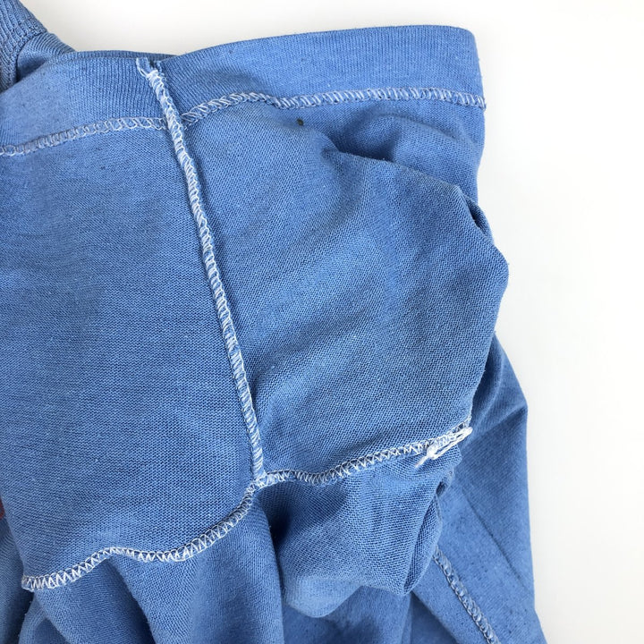 90'S Russell Rainier Beer Advertising T-Shirt, Made in USA, Men's Size M (Equivalent), Vintage polyester blue type Vintage Second Hand