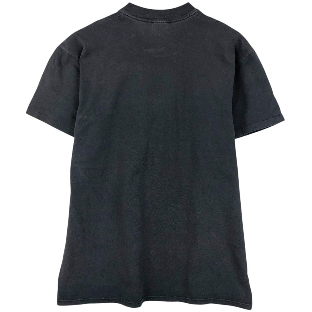 80s-90'S Stedman Print T-Shirt, Made in USA, Men's Size L (Equivalent), Vintage cotton black type Vintage Second Hand