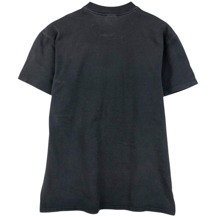 80s-90'S Stedman Print T-Shirt, Made in USA, Men's Size L (Equivalent), Vintage cotton black type Vintage Second Hand