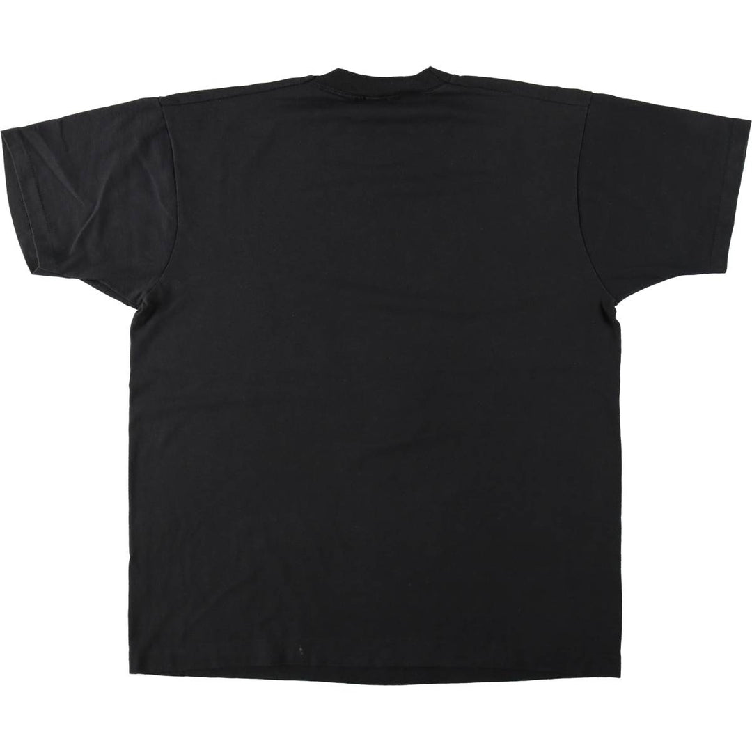 90'S Vintage Printed T-Shirt, Men's Size L unclear black type Vintage Second Hand