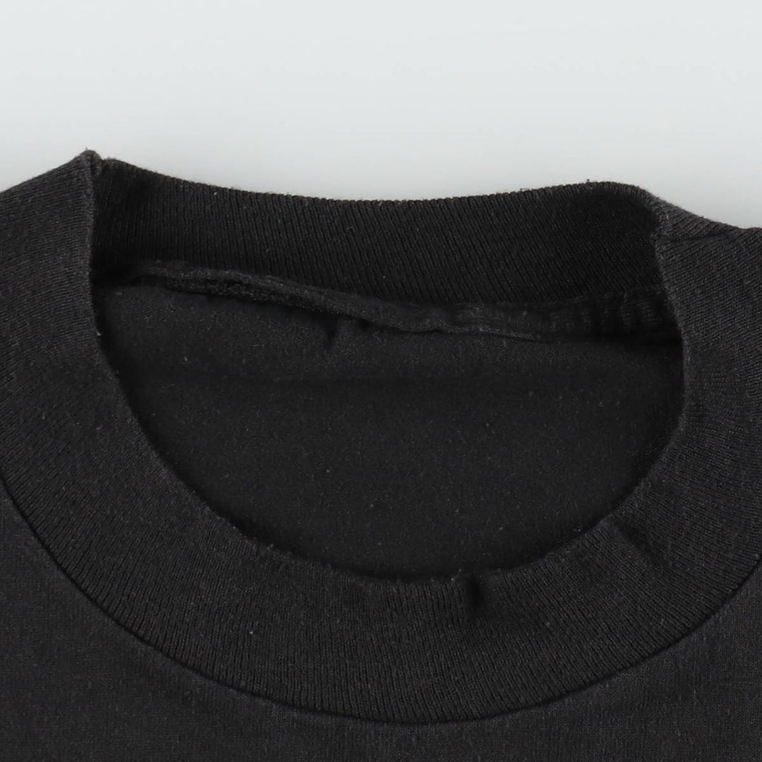 90'S Vintage Printed T-Shirt, Men's Size L unclear black type Vintage Second Hand