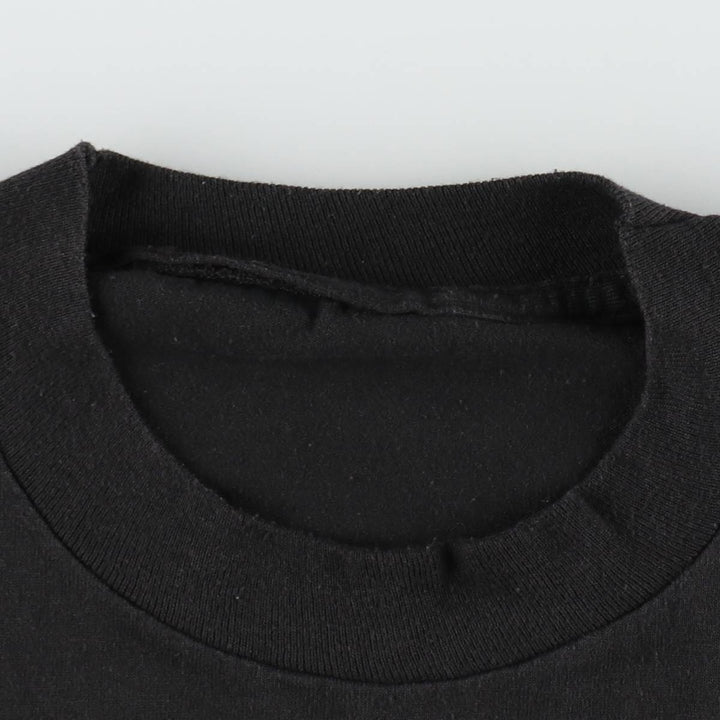 90'S Vintage Printed T-Shirt, Men's Size L unclear black type Vintage Second Hand