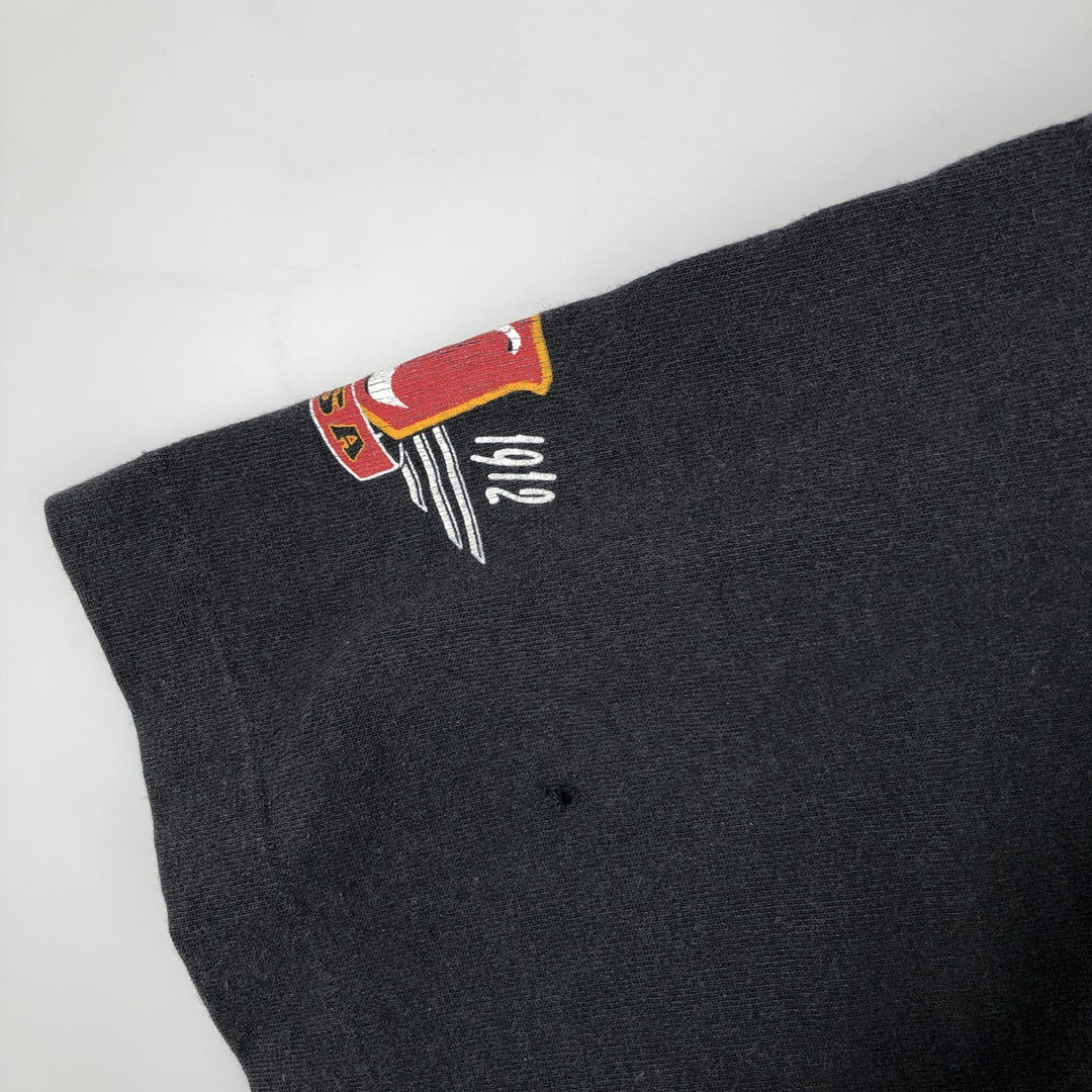 ~90'S Screen Stars THE ROCKFIELD DINER Print T-Shirt, Men's XL equivalent, Vintage cotton black type Vintage Second Hand