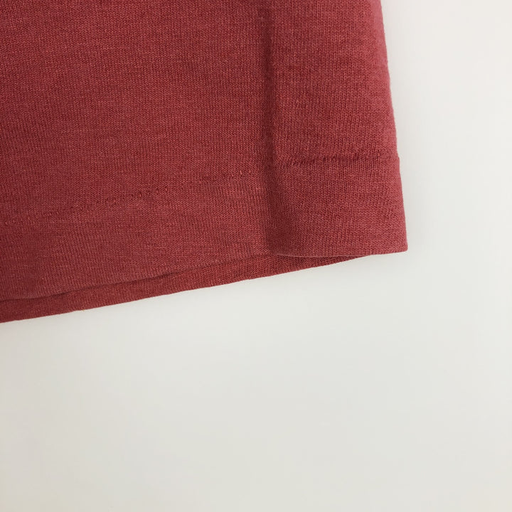90'S Fruit of the Loom KNUJ-FM Advertising T-Shirt, Made in USA, Men's XL equivalent, Vintage cotton red type Vintage Second Hand