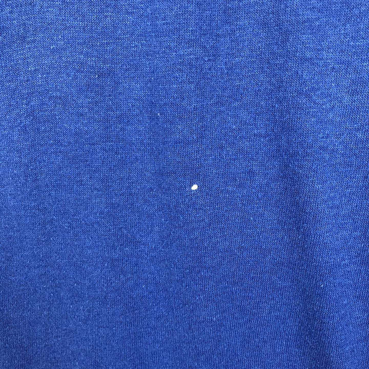 80'S Miller Print T-Shirt, Made in USA, Men's XL equivalent, Vintage polyester blue type Vintage Second Hand