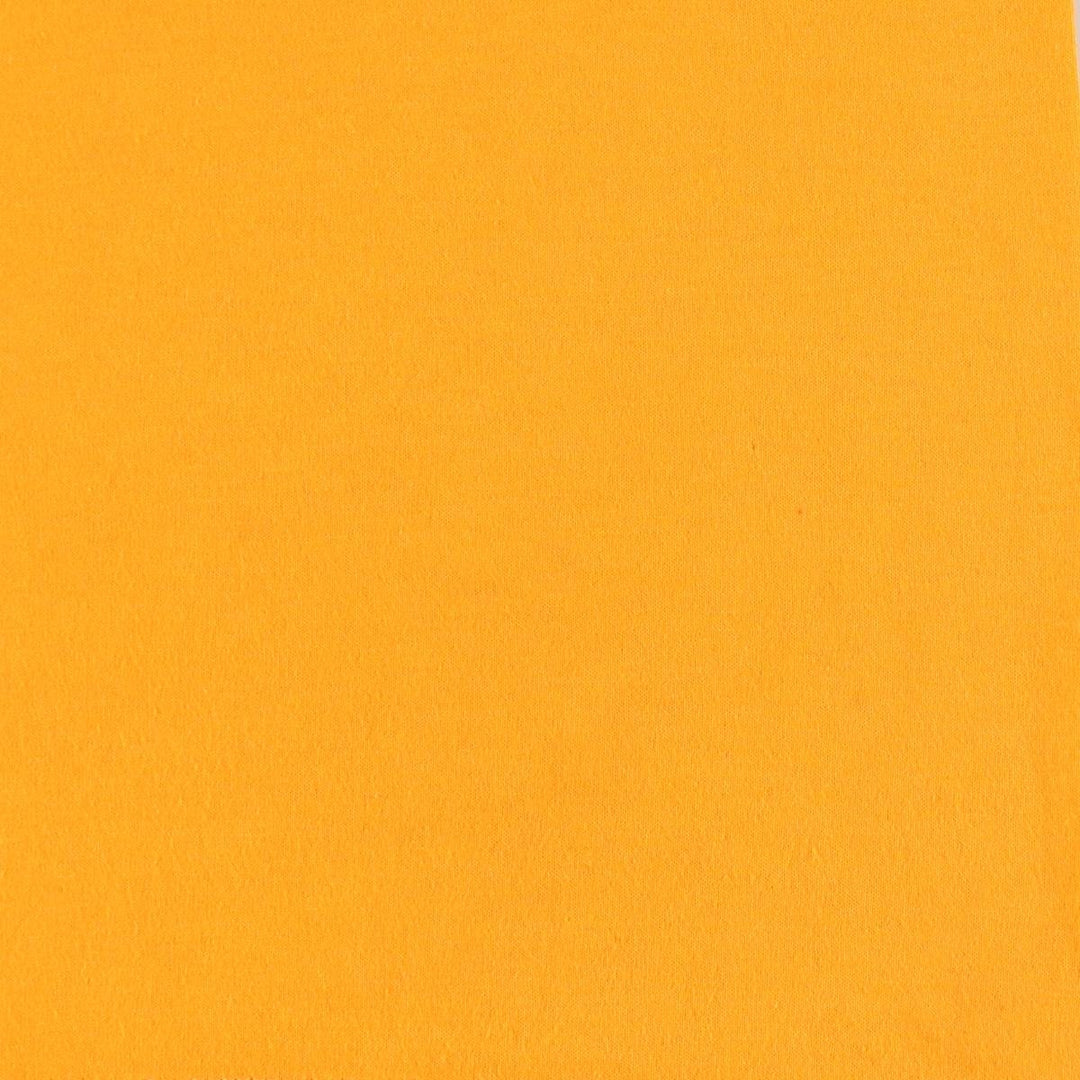 80'S Sportswear GULF COAST Dog Print T-Shirt, Made in USA, Men's Size M (approx.), Vintage polyester yellow type Vintage Second Hand