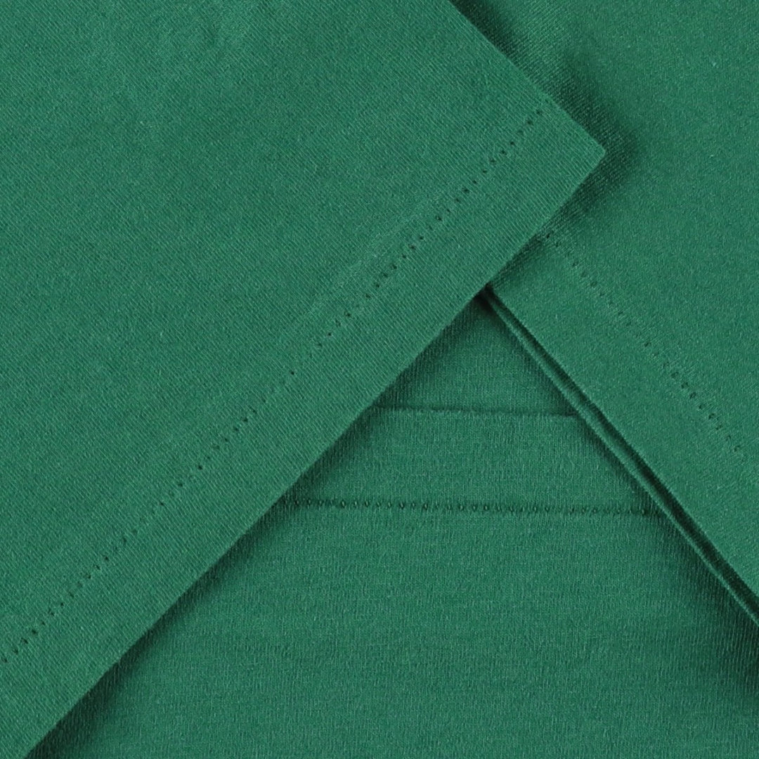 90'S Hanes HEAVYWEIGHT 50 cotton green type Vintage Second Hand