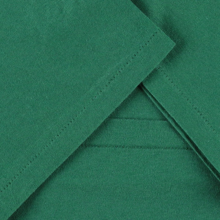 90'S Hanes HEAVYWEIGHT 50 cotton green type Vintage Second Hand