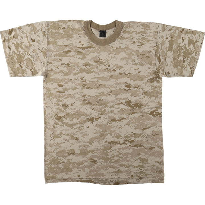 90'S Desert MARPAT Camo T-Shirt, Men's Size L (Equivalent), Vintage unclear Khaki type Vintage Second Hand