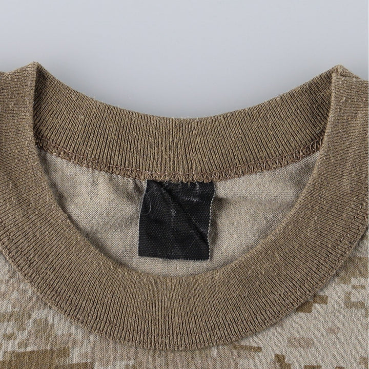 90'S Desert MARPAT Camo T-Shirt, Men's Size L (Equivalent), Vintage unclear Khaki type Vintage Second Hand
