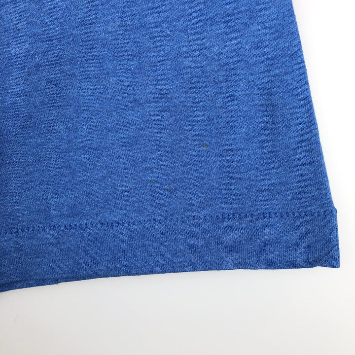 90'S Fruit of the Loom Best Message Print T-Shirt Made in USA Men's XL Vintage cotton blue type Vintage Second Hand