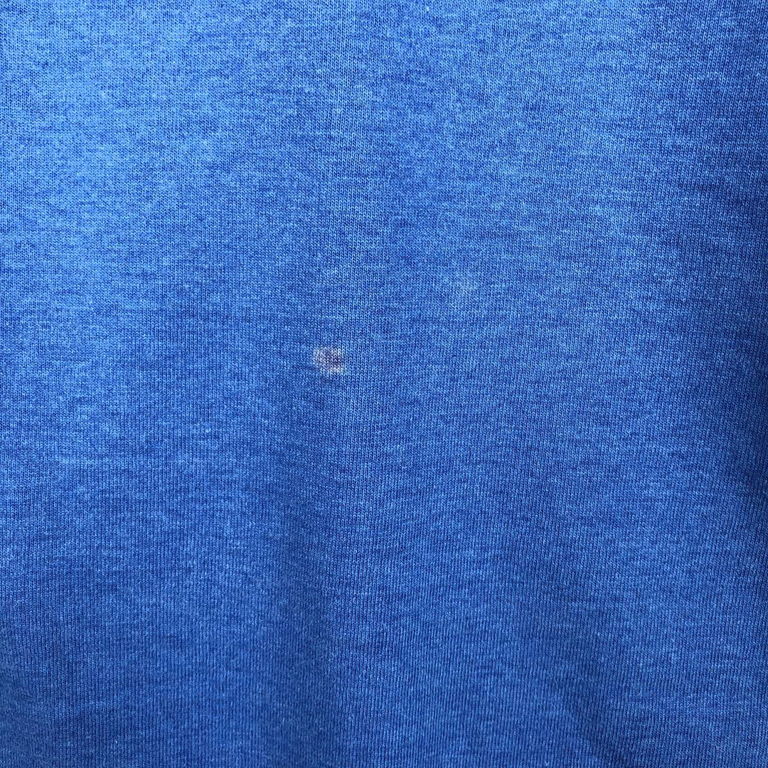 90'S Fruit of the Loom Best Message Print T-Shirt Made in USA Men's XL Vintage cotton blue type Vintage Second Hand