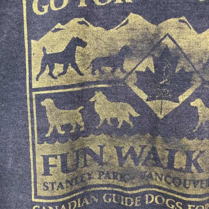 90s-00'S Fruit of the Loom Best Print T-Shirt, Made in Canada, Men's XL equivalent, Vintage cotton black type Vintage Second Hand